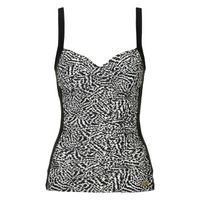 Damella Geena Patterned Protes Tankini Top - thumbnail