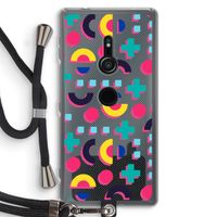 8-bit N°2: Sony Xperia XZ2 Transparant Hoesje met koord