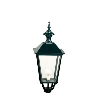 KS Verlichting Vierkante nostalgische lantaarn lampBergeijk K6B zwart - 1412