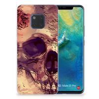 Silicone Back Case Huawei Mate 20 Pro Skullhead