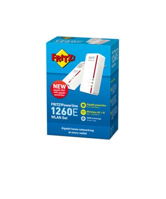 AVM FRITZ!Powerline 1260E WLAN Set AVM FRITZ!Powerline 1260E WLAN Set