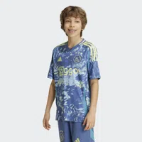 Ajax Shirt Uit Junior 2024/2025 - Maat 128 - Kleur: GeelBlauw | Soccerfanshop