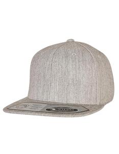 Flexfit FX110 110 Fitted Snapback - Heather Grey - One Size
