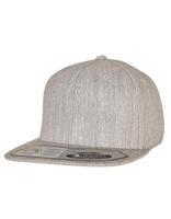 Flexfit FX110 110 Fitted Snapback - Heather Grey - One Size - thumbnail