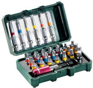 Metabo Bit-Box "Promotion" | 29-delig - met o.a lange bits - 626710000