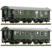 Fleischmann 809910 N set van 2 ombouwwagens 2e klas van de DB