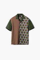 Sixties jacquard overhemd - GREEN - S