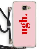 Ugh: Samsung Galaxy A5 (2016) Transparant Hoesje met koord