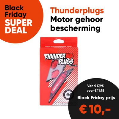 Thunderplugs Motor Gehoorbescherming/Oordopjes - Aanbieding