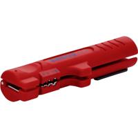 Knipex 16 64 125 SB Knipex-Werk Kabelstripper Geschikt voor: Platte kabel, Ronde kabel, Kabel voor vochtige ruimte 4 tot 13 mm 0.8 tot 2.5 mm²