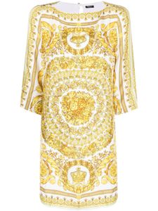 Versace blouse à imprimé Barocco - Blanc