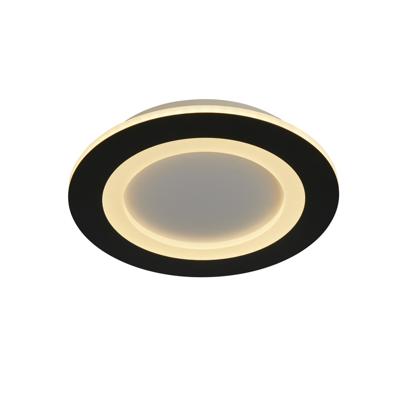 Searchlight PlafonniereRingo Ø 25cm zwart - 44712BK