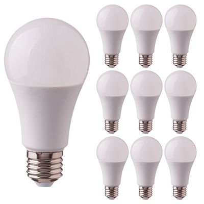 V-TAC 10-pack E27 LED Lamp - Samsung LED Chips - 8.5 Watt - 3000K Warm wit - Vervangt 60 Watt