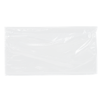 Paklijstenvelop onbedrukt 220 x 115 mm voor din long formaat