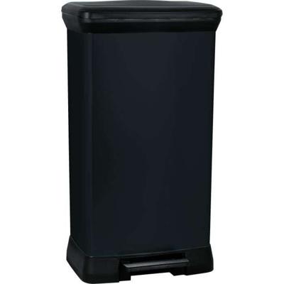 CURVER Pedaalemmer - 50 L - Zwart