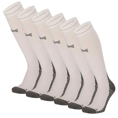 Xtreme Compressie Sokken Hardlopen 6-pack Multi White-35/38