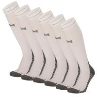 Xtreme Compressie Sokken Hardlopen 6-pack Multi White-35/38