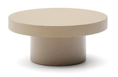 Kave Home Ronde Salontafel 'Aiguablava' Beton, 66cm, kleur Beige