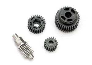 Gear set, transmission (includes 18t, 25t input gears, 13t idler gear (steel), 35t output gear, m3x13.75 screw pin)