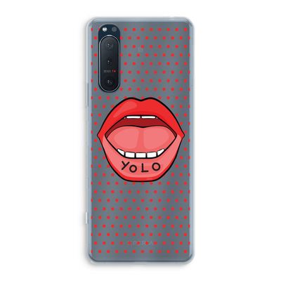 Yolo Denise: Sony Xperia 5 II Transparant Hoesje
