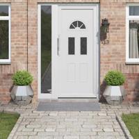 VidaXL Plantenbak 2 pcs zilver 50 x 50 x 40 cm gegalvaniseerd staal