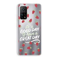 Don't forget to have a great day: Xiaomi Mi 10T 5G Transparant Hoesje