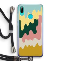 Baar B: Huawei P Smart (2019) Transparant Hoesje met koord
