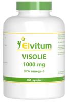 Elvitum Visolie 1000mg omega 3 30% 200 Capsules