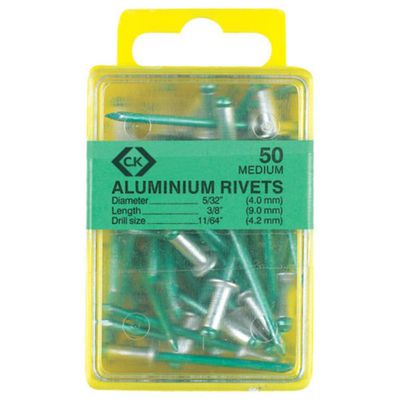 C.K T3819A 612 Popnagel (Ø x l) 4.8 mm x 9 mm Aluminium Aluminium 40 stuk(s)