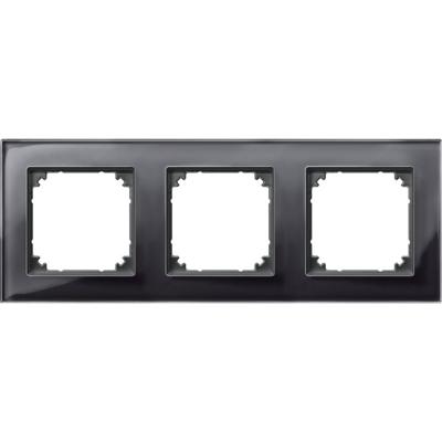 Merten 489303 Afdekking Frame System M, M-Plan Zwart 1 stuk(s)