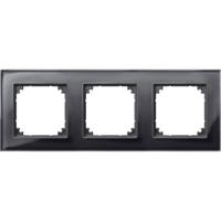 Merten 489303 Afdekking Frame System M, M-Plan Zwart 1 stuk(s)