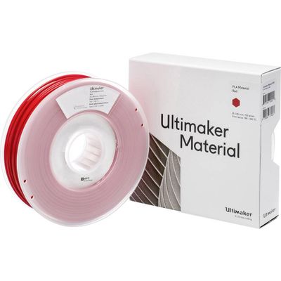 UltiMaker PLA - M0751 Red 750 - 211399 Filament PLA kunststof 2.85 mm 750 g Rood 1 stuk(s)
