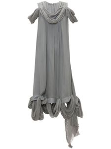 JW Anderson robe sans manches à design asymétrique - Gris