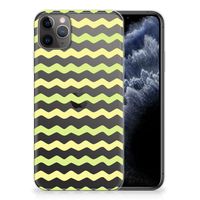 Apple iPhone 11 Pro Max TPU bumper Waves Yellow - thumbnail