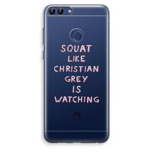 Christian Grey: Huawei P Smart (2018) Transparant Hoesje