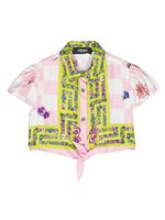 Versace Kids chemise Blossom - Rose - thumbnail