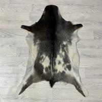 Geitenhuid creme bruin zwart 85x65cm Geitenhuid creme bruin zwart 85x65cm