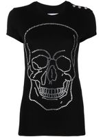 Philipp Plein t-shirt à ornements en cristal - Noir - thumbnail