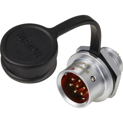 Weipu SF1212/P7 Ronde connector Stekker, recht Totaal aantal polen: 7 Serie (ronde connectoren): SF12 1 stuk(s)
