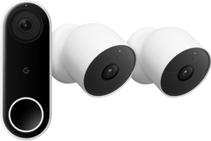Google Nest Doorbell Wired + Google Nest Cam 2-pack
