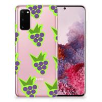 Samsung Galaxy S20 | Siliconen Case | Druiven