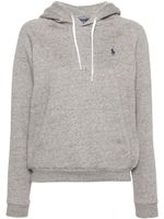 Polo Ralph Lauren hoodie à logo brodé - Gris