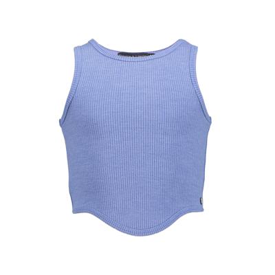 Frankie & Liberty Zomer top meisjes - jeans blauw - Roby