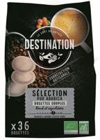 Destination Koffie selection pads bio