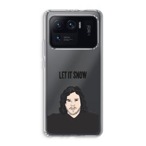 Let It Snow: Xiaomi Mi 11 Ultra Transparant Hoesje