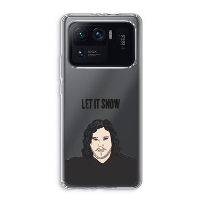 Let It Snow: Xiaomi Mi 11 Ultra Transparant Hoesje