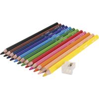 EDU3 Dikte 10 mm, vulling 5 mm, diverse kleuren, 12 stuk/ 1 doos EDU3 Dikte 10 mm, vulling 5 mm, diverse kleuren, 12 stuk/ 1 doos