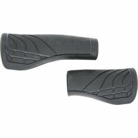 Herrmans handvat comfort luxe l/k zwart op kaart m/schroef