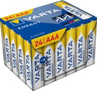 Varta batterij Energy AAA, pak van 24 stuks