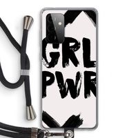 Girl Power #2: Samsung Galaxy A72 5G Transparant Hoesje met koord